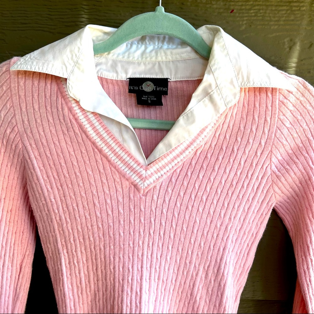 It’s Our Time - pink Women’s Long Sleeve Top